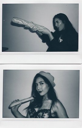 B&W Bread Set of 2 Instax Wides